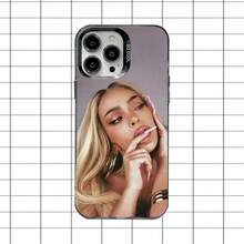 Funda de teléfono B-Bad GyalS Singer para iPhone 17 16 15 14 13 12 11 Ais/Pro/Max/Plus, anti-caída, negra mate, dura - z1 - Ver 2