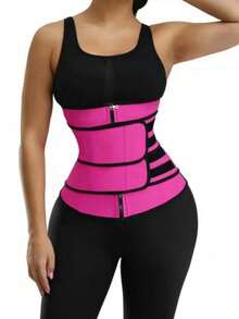 1pc,Women's Slimming Waist Trainer Belt, Adjustable Compression Shapewear For Gym, Running, And Daily Use - Multicolor - View 5