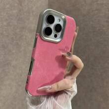 Retro Vintage Cowboy Fabric 17 16 15 14 13 12 Pro 11 Plus Luxury Jeans Soft Bumper Armor Phone Cover.Accessories. - Hải quân - Xem 3