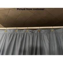 Bow Shower Curtain Hooks, 12 Pack Metal Decorative Rings, Rustproof Bow Knot Design For Bathroom Bedroom Living Room Baby Room Nursery Art Decor (Gold 2) - 1 - Xem 4