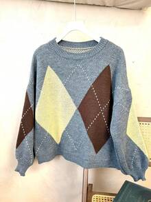 Pulls pour femmes - Gris foncé - Voir 3