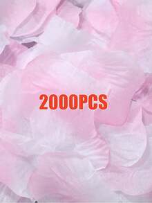 500-2000Pcs Artificial Fake Rese Petals Celerful Simulatien Silk Rese Petal ForValentines Day Wedding Party Remantie Deceratien - Multicolor - View 37