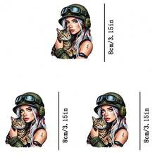 1 pieza/2 piezas/3 piezas Pegatinas de transferencia de calor con diseño de niña abrazando a un gato, parches duraderos y de larga duración para personalizar camisetas, sudaderas, vaqueros, sudaderas, mochilas, chaquetas, bolsos, almohadas