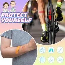 20/30/40/50/60/80/100pcs Cute Colorful Bandages, Elastic Adhesive Breathable Cartoon Colored Bandages, One-Time High Elasticity Bandages, Suitable For Abrasions, Wound Care, First Aid Patches, Outdoor Sports Bandages, Home First Aid Kits, Home And Outdoor Basic Wound Protection Stickers, Colorful Patches Showcase Unique Personalized. - Multicolor - View 9