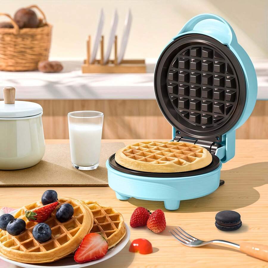 Máquina de waffles, horno para hogar, máquina de panqueques, horno para pasteles, sándwiches y desayunos Máquina de waffles, horno para hogar, máquina de panqueques, horno para pasteles, sándwiches y desayunos.     Mini Wafflera Maker Para Cocina Individuales Waffle/Gofres/Hash Browns/ Keto Chaffles/Biscuit Pizzas, 350W, 4in, Superficies Antiadherentes, Estación De Comidas Para Mañana Portable mini breakfast machine, waffle maker, automatic dinner party, household multi-functional portable electric baking pan, light food machine.   JK Máquina de planchar de la máquina para hacer gofres .   Mini Gofrera Fácil de Limpiar con Revestimiento Antiadherente - Libre de BPA, Sartén Redonda para Gofres de 110V para Desayunos Perfectos en Casa.  MOREBEAUTY Mini Máquina de Gofres de 10.16 cm con Superficie Antiadherente y Calentamiento Rápido - Plancha de Gofres Compacta Adecuada para Dormitorios, Apartamentos, Familias - Solo Añade Masa, Máquina de Desayuno Portátil para Gofres Individuales