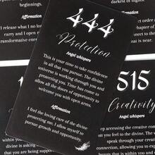 天使低语塔罗牌，休闲派对卡牌游戏，占卜预测卡，包含25张卡牌，小巧便携 - 彩色 - 查看 8