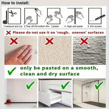 10/22 Pieces Of 3D Imitation Marble-Textured Tile Wall Stickers, Self-Adhesive PVC Wall Panels, Suitable For Home Decoration, Easy To Install, Applicable To Wall Renovation In Bathrooms, Living Rooms, Rooms, Bedrooms, And Offices, 30cm✖️60cm