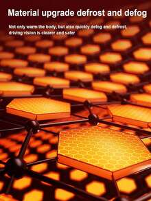 12V Digital Display Car Heater, Rapid Heating Portable Defroster, Cigarette Lighter Powered, Heating And Fan For Fast Warming, Suitable For Most Vehicles, Ideal For Winter Travel And Camping, Auto Accessory