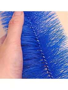 1 pieza, Cepillo de abanico, Cepillo de drenaje, Cepillo de ventana de pantalla, Cepillo de persianas, Cepillo de limpieza flexible, Cepillo para eliminar el polvo del sofá del hogar, Cepillo multiusos para quitar el polvo, para abanico, muebles, sofá, persianas, artículos de limpieza, herramienta de limpieza