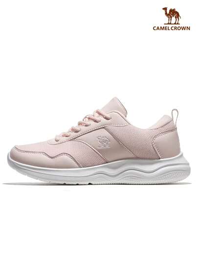 CAMEL CROWN 女士户外休闲运动鞋，透气、舒适、轻便、复古百搭，适合春季穿着