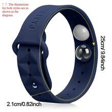 2 Pairs / 4 Pcs Motion Sickness Bands Acupressure Nausea Relief For Car Sea Air Sickness Unisex Silicone Wristband - Light Green; Blue - View 3