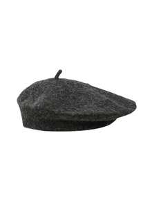 1顶女士保暖针织仿羊毛纯色贝雷帽，时尚简约休闲复古艺术家帽，适合秋冬季佩戴 - 彩色 - 查看 13