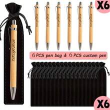 Customized Ball Pen - Engraved Message Pen, Suitable For Rural Wedding Celebrations, Parties, Gifts, Pen Cases, Christmas, Teacher Gifts - Multicolor - View 11