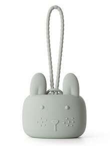 1 pezzo Custodia in silicone per ciuccio per bambini, contenitore in 100% silicone morbido per conservare e trasportare ciucci e accessori