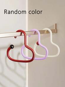 1/3pcs Creative Round Hanger, Non-Slip For Hanging Hats, Scarves, Versatile Home Storage Organizer, Minimalist Design, Suitable For Home, Daily Use - Multicolor - View 13