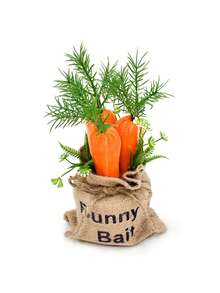 قطعتان - ديكورات قماشية لعيد الفصح، ديكورات جزر لعيد الفصح، ديكور ريفي للربيع مع كيس من الخيش، جزر زخرفية مع عشب اصطناعي للمنزل والحفلات والمكتب، طبق متعدد الطبقات لمركز الطاولة في عيد الفصح، هدايا، أعياد الميلاد، حفلات الزفاف - متعدد الألوان - مشاهدة 8