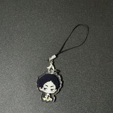 BOOMCOMIC 1个/4个可爱排球人物亚克力钥匙扣，日向翔阳、影山飞雄、月岛萤、山口忠，男女通用背包挂件，适用于背包、钥匙、汽车装饰、粉丝礼物，Y2K时尚，耐用轻便，色彩鲜艳，双面印刷，高清材质，创意配饰 - 彩色 - 查看 10