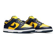 Nike Dunk Low 'Michigan' 2021 (Unisex) Varsity Maize/Midnight Navy/White DD1391-700 Summer New - Màu xanh lam - Xem 8