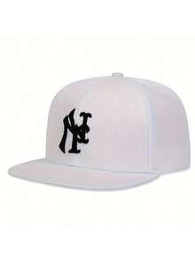 1pc New York Letter Baseball Cap, Casual Hip Hop Hat, Beach Party Fashion Snapback, Unisex