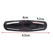 Black Car Baby Safety Seat Strap Belt Harness Chest Clip Buckle For Baby Kid Child Safety Seatbelt Buckle Latch Accessories Car Toddler Safety Seat Strap Belt Harness Chest Clip Buckle Latch Nylon Lock Locking Buckle Clips - Multicolor - View 2