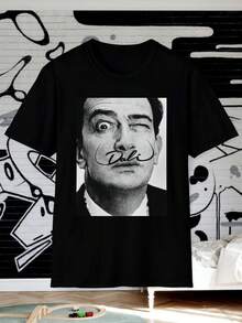 El bigote talla grande grande de Dalí: Nuevo movimiento surrealista de los artistas pintores Pablo Picasso, Matisse, Diego Rivera, Luis Buñuel, Vincent - Negro - Ver 1