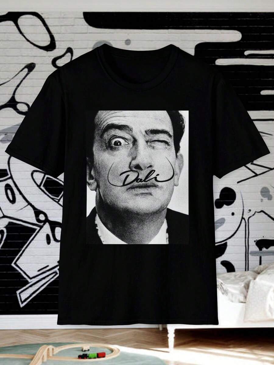 El bigote talla grande grande de Dalí: Nuevo movimiento surrealista de los artistas pintores Pablo Picasso, Matisse, Diego Rivera, Luis Buñuel, Vincent - Negro - Ver 1