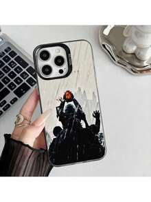 Funda de teléfono de película D-Death S-Stranding compatible con Apple 11 12 13 14 15 16Pro Max Plus, funda protectora con revestimiento, compatible con funda  17 Pro Max, funda  17 Pro, funda  17, funda  16, funda  16 Pro Max, funda  15 - z7 - Ver 8