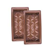1/2pcs Small Raspberry Chocolate Silicone Mold, Square Raspberry Chocolate Block, Dubai Chocolate, Candy, Mousse, Dessert, Cake Decor, Baking Tool, Homemade Christmas, Thanksgiving, Valentine's Day Gift, Rectangle Handmade Soap, Candle, Plaster, Resin Mold - Multicolor - View 16