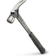 ESTWING Ultra Series Hammer - 19 Oz Rip Claw Framing Hammer With Milled Face Shock Reduction Grip - EB-19SM - 黑色 - 查看 1