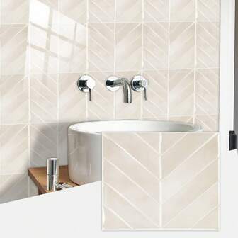 10/30pcs Self-Adhesive Decorative Tile Stickers, Peel And Stick Wallpaper, Home Decor Wall Stickers, 11.8*11.8 Inches, Suitable For Kitchen Backsplash, Bathroom, Decoration