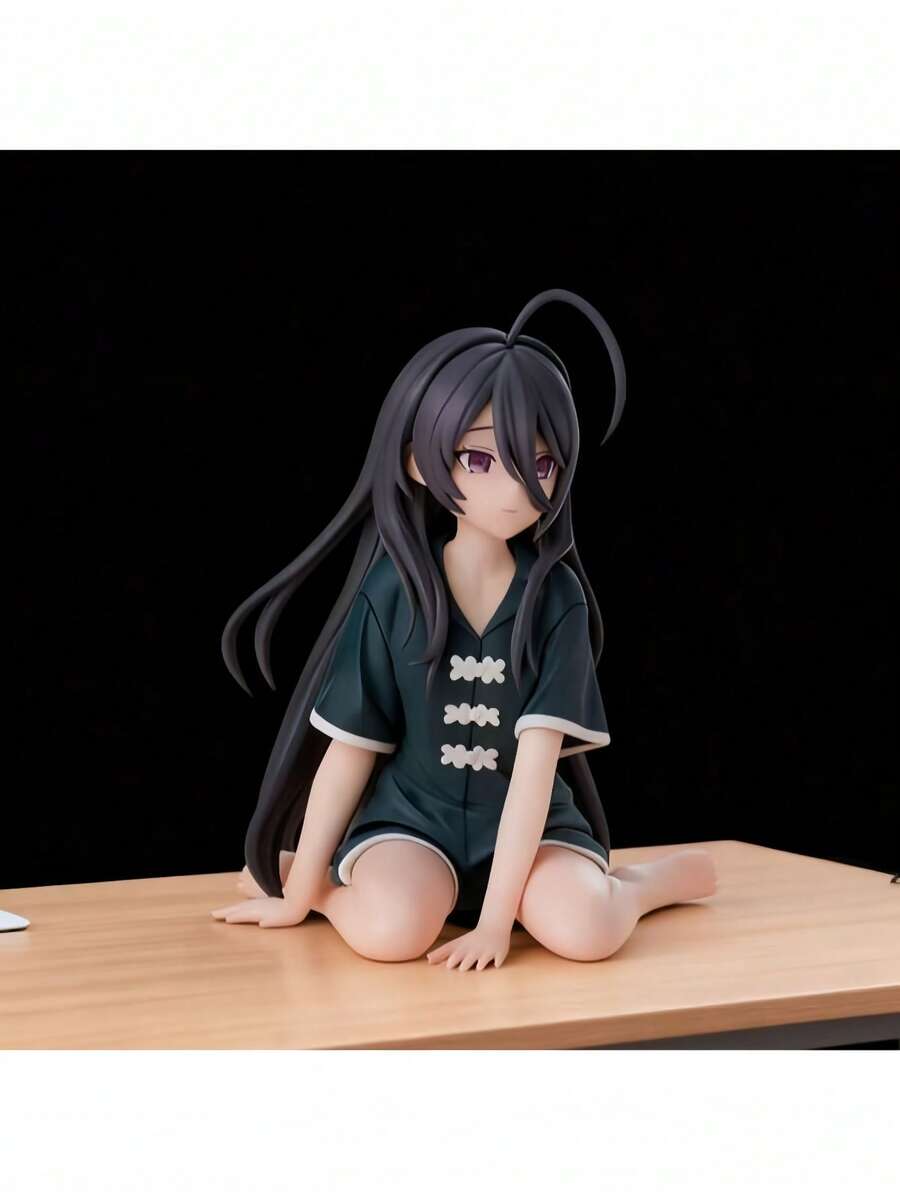 1pc Neighbor Eri-Chan Anime Model, Creative Cute Anime Character Collectible Display Figurine - Multicolor - View 1