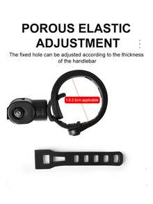 2pcs Bike Mirror 360°Degree Adjustable Rotatable Handlebar Mirror Wide Bycicle Accessories Cycling Rear View Mirror,Bicycle Folding Adjustable Rearview Mirror, Circular Wide-Angle