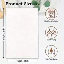 2/4pcs Butterfly Print Kitchen Towels, Absorbent Cartoon Heart & Bow Design, Reusable Washable Hand Towels For Home, Kitchen, Bathroom, Car, Window Cleaning - Soft Knitted Dish Cloths, Valentine's Day Decor - Multicolor - View 5