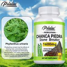 PSLALAE Chanca Piedra - Kidney Cleanse, Support Kidney And Urinary Tract Health, Gallbladder Supplement - 120pcs - 120 Capsules - 查看 5