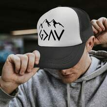 God Is Greaters Than Highs And Lows Baseball Hat Running Caps Mom - God Is Greaters Than the Highs and Lowsallblack5 - View 8