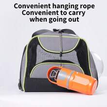 Dog Walking Poop Scoop Tool Zero Contact Pet Toilet Portable Clean Up Artifact - Orange - View 7