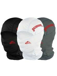 1 pieza/2 piezas/3 piezas Máscara facial de ciclismo impresa unisex, máscara de esquí, pasamontañas, adecuada para actividades al aire libre, viajes, senderismo, escalada - K - Ver 16