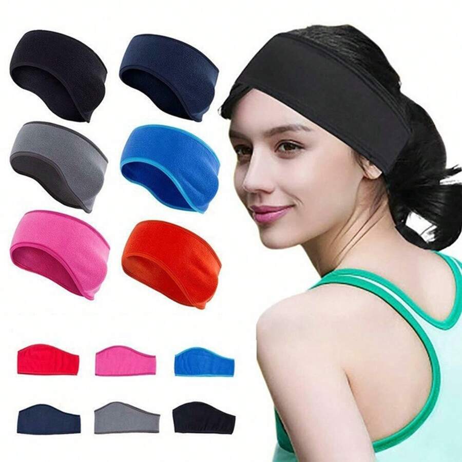 1pc Winter Warm Ear Muffs With Windproof Headband & Glasses-Friendly Design - Breathable Unisex Ear Protectors For Running, Skiing, Cycling, Hiking - Cold Weather Outdoor Sports Gear (Halloween Gift Idea) - Multicolor - View 1