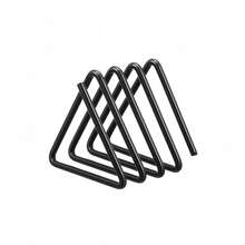 Cutting Board Storage Box, Triangular Cutting Board Rack, Black Metal Cutting Board Stand, Pot Lid Organizer, Suitable For Cabinet Countertop - Black - View 7
