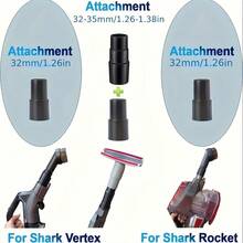 Universal Plastic Vacuum Cleaner Hose Adapter Reducer Accessory Kit Converter, Suitable For Vacuum Attachment Kits Adapters Dry Wet Plastic Vacuum Accessories Adaptors For Shop Vac Attachments, Home Renovation Tool Accessory, Vacuum Replacement Part - Black - View 7