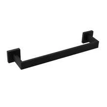 OBOVAY 1 pieza Accesorio de almacenamiento colgante de tubo cuadrado reforzado para baño, Toallero de acero inoxidable, Portarrollos de papel higiénico, Ganchos para baño, Toallero, Accesorios de baño, Herramientas de baño - Multicolor - Ver 13