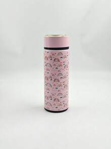 1 Piece, 350ml Insulated Cup, Cartoon-Print Stainless Steel Mug, Suitable For Daily Study And Office Use, An All-Season Gift. - Multicolor - View 13