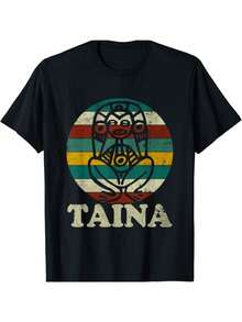 Camiseta Muse Gift Taino Puertorriqueño - Negro - Ver 1