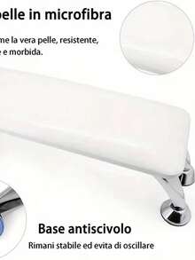 TOEDO Pillow-Shaped Ultra-Fine Fiber Leather Manicure Hand Cushion, Removable And Washable, Lightweight And Luxurious, Specially Designed For Manicure - Multicolor - View 9