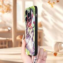 Funda de  de Moda con Patrón de Bendición Oficial Celestial, a Prueba de Golpes con Protección de Lente, Compatible con  11/12/13/14/15/16 Pro Max/Plus - Mezcla de colores - Ver 5