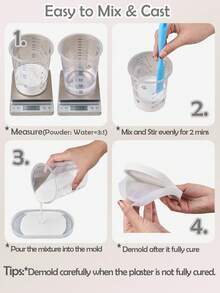 1000g/2.2lb In Bag Resin High Density Plaster Powder Brick Red Plaster Powder For DIY Sculpture Molds,Vases Making Casting Production Material Gypsum Powder In Barrel - Gypsum - View 8