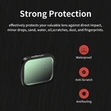 【兼容 OSMO Pocket 3/2/1 的磁吸式滤镜】UV 滤镜/CPL 偏振镜/ND 中性密度滤镜/防眩光夜景摄影滤镜/二合一偏振镜和 ND 滤镜，多种滤镜选择，磁吸式设计，多层镀膜，高清画质，适用于风景和人像摄影