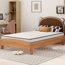 Spring Mattress, Dimensions: 90 * 200 Cm, Thickness: 12 Cm, Firmness Level: H3, With Ergonomic Modules And Lumbar Support; Rolled Mattress - White - View 5