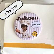 Móc khóa hình môi bóng bẩy, họa tiết hoạt hình nhóm nhạc nam K-Pop CORTI/S, thích hợp để đeo hàng ngày, sưu tầm, trang trí ngày lễ và làm quà tặng. - Nhiều màu - Xem 10