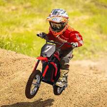 Kids Motorcycles - Red - View 7